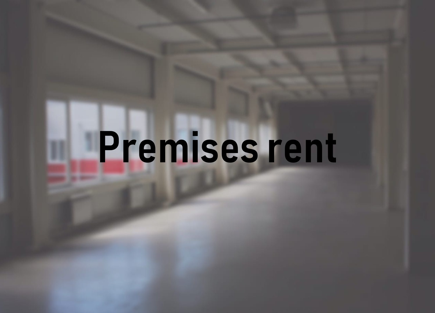 Rental of premises in JSC Technopark of High Technologies